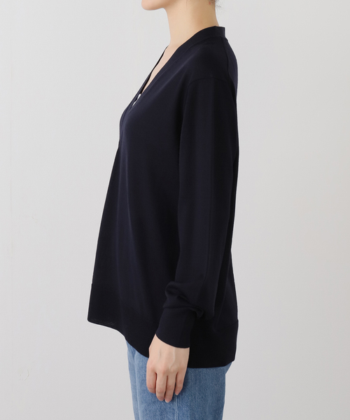 MILLENNIUM Vネック プルオーバー（ニット/セーター）｜Deuxieme