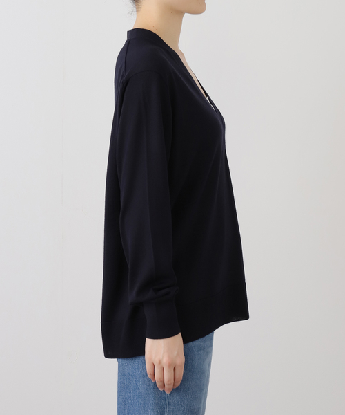 MILLENNIUM Vネック プルオーバー（ニット/セーター）｜Deuxieme