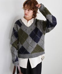 アーガイル ニット」に該当するファッション通販 - ZOZOTOWN