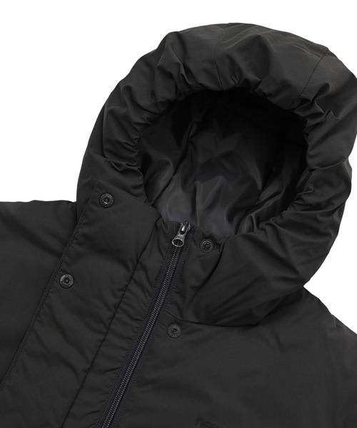 NEW BALANCE(ニューバランス)の「パデッドフーデッドロングジャケット(ダウンジャケット/コート・レディース・ライトベージュ/ダークグレー・SMALL/MEDIUM/LARGE/X-LARGE)」の8枚目の写真