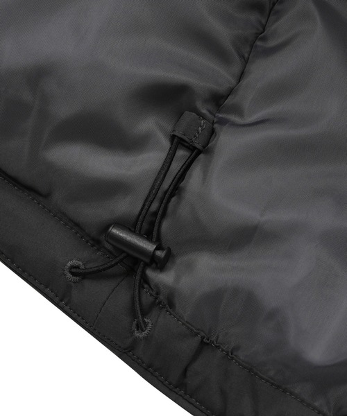 NEW BALANCE(ニューバランス)の「パデッドフーデッドロングジャケット(ダウンジャケット/コート・レディース・ライトベージュ/ダークグレー・SMALL/MEDIUM/LARGE/X-LARGE)」の11枚目の写真