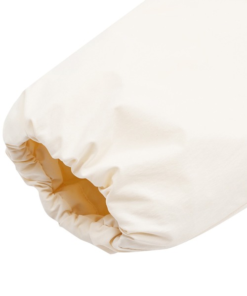 NEW BALANCE(ニューバランス)の「パデッドフーデッドロングジャケット(ダウンジャケット/コート・レディース・ライトベージュ/ダークグレー・SMALL/MEDIUM/LARGE/X-LARGE)」の22枚目の写真