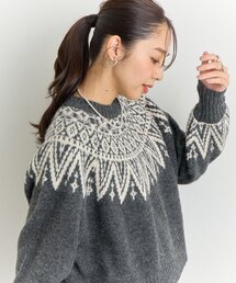 un dix cors | 《大人カジュアルに◎》ノルディック柄ニット(ニット/セーター)