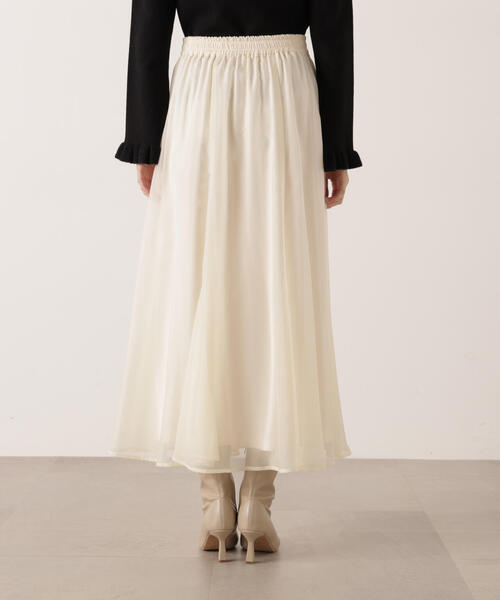 PROPORTION BODY DRESSING（プロポーションボディドレッシング）の「エアリーナローフレアスカート / 1215220100（スカート・レディース・ブラック/ホワイト系その他・MEDIUM/P/S）」の22枚目の写真