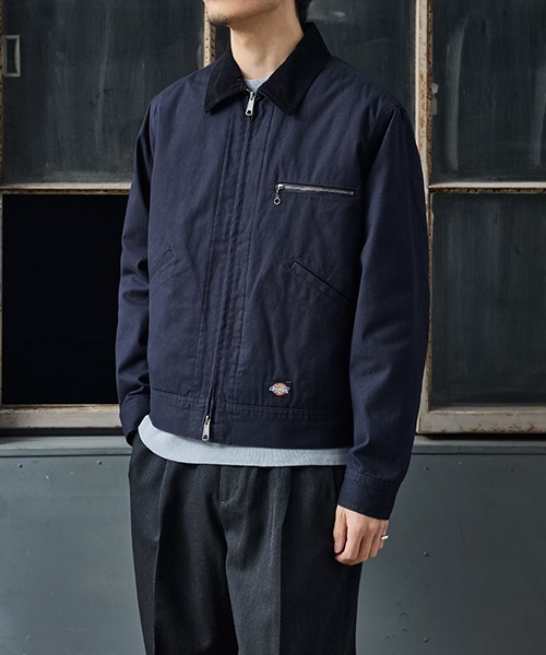 Dickies（ディッキーズ）の「Dickies / ディッキーズ：【別注】 Painter Jacket：ONLYARK-1-2528[AST]（ブルゾン・メンズ・キャメル/ブラック/チャコールグレー/ダークネイビー/ブラウン系その他・XL/L/M/S）」の4枚目の写真
