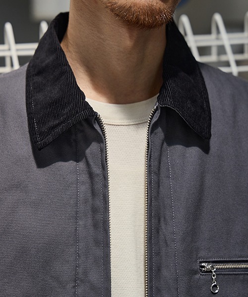 Dickies（ディッキーズ）の「Dickies / ディッキーズ：【別注】 Painter Jacket：ONLYARK-1-2528[AST]（ブルゾン・メンズ・キャメル/ブラック/チャコールグレー/ダークネイビー/ブラウン系その他・XL/L/M/S）」の21枚目の写真