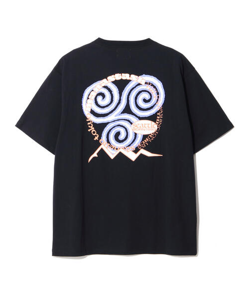 MANASTASH（マナスタッシュ）の「MANASTASH/マナスタッシュ/ｘSAYHELLO TEE（Tシャツ/カットソー・メンズ・ブラック/ホワイト・L/XL/S/M）」の3枚目の写真