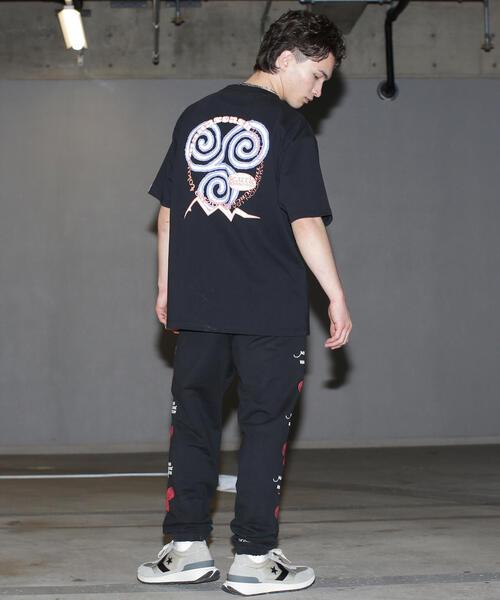 MANASTASH（マナスタッシュ）の「MANASTASH/マナスタッシュ/ｘSAYHELLO TEE（Tシャツ/カットソー・メンズ・ブラック/ホワイト・L/XL/S/M）」の6枚目の写真