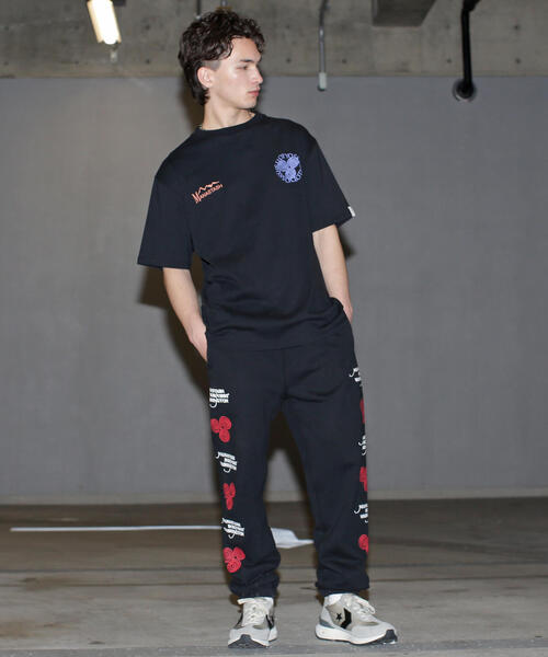 MANASTASH（マナスタッシュ）の「MANASTASH/マナスタッシュ/ｘSAYHELLO TEE（Tシャツ/カットソー・メンズ・ブラック/ホワイト・L/XL/S/M）」の7枚目の写真