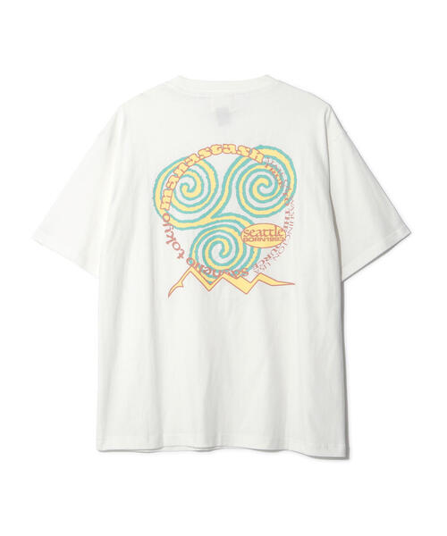 MANASTASH（マナスタッシュ）の「MANASTASH/マナスタッシュ/ｘSAYHELLO TEE（Tシャツ/カットソー・メンズ・ブラック/ホワイト・L/XL/S/M）」の9枚目の写真