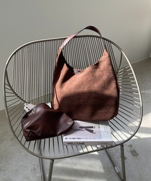 210nouve | 【ポーチ付】フェイクスエード ワンショルダーバッグ(ショルダーバッグ)