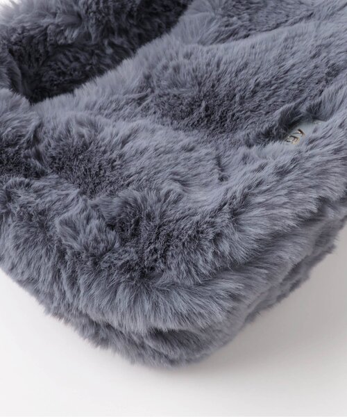 algy（アルジー）の「ファー2WAYミニトート（トートバッグ・キッズ・サックスブルー/グレー/オフホワイト・FREE）」の21枚目の写真