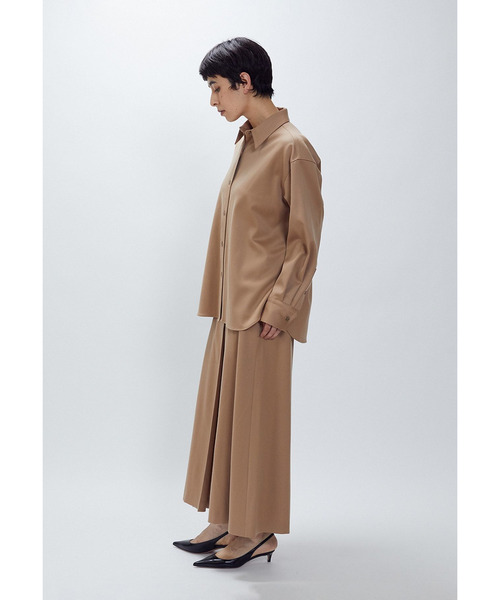 新品 ★半額★1er プルミエ アロンディスモン ウールサテンキュロットパンツ ウールサテンキュロットパンツ】｜1er Arrondissement（プルミエ