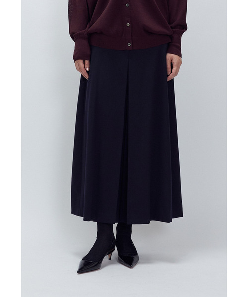 新品 ★半額★1er プルミエ アロンディスモン ウールサテンキュロットパンツ ウールサテンキュロットパンツ】｜1er Arrondissement（プルミエ