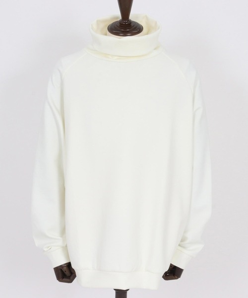 msw1797-ルーズシルエットドルマンハイネックプルオーバー（スウェット