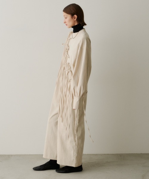 コーデュロイリボンオールインワン（つなぎ/オールインワン）｜PERNA