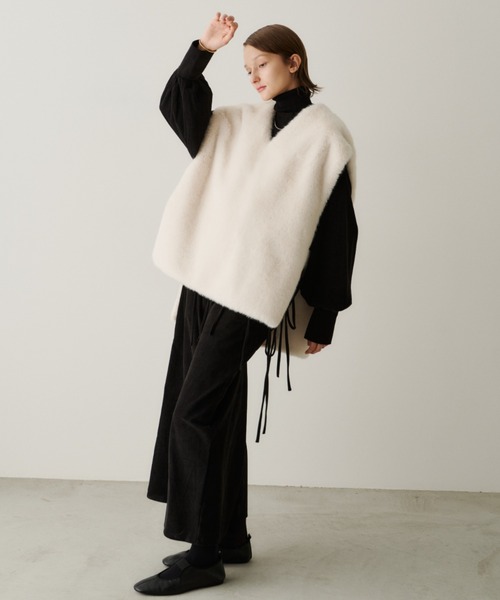 PERNA（ペルナ）の「コーデュロイリボンオールインワン（つなぎ