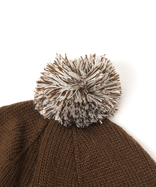 AMESWORLDWIDE(アメスワールドワイド)の「【UNISEX】AMES WORLDWIDE/EARLAP ビーニー(ニットキャップ/ビーニー・レディース・ブラック/アイボリー/ブラウン・FREE)」の16枚目の写真