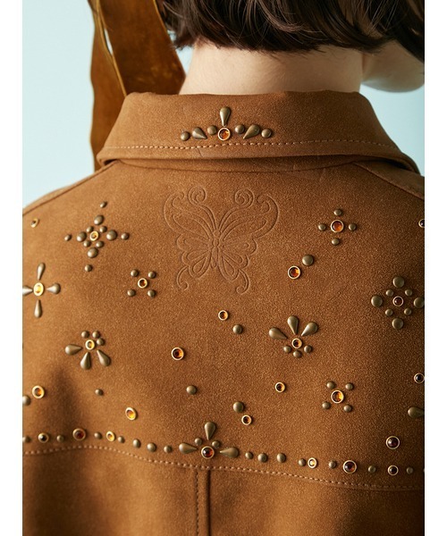 ANNA SUI（アナスイ）の「【LILY BROWN ×ANASUI】バタフライスタッズブルゾン（ブルゾン・レディース・ブラック/ブラウン・FREE）」の13枚目の写真