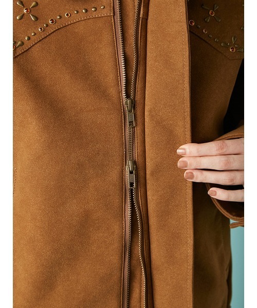 ANNA SUI（アナスイ）の「【LILY BROWN ×ANASUI】バタフライスタッズブルゾン（ブルゾン・レディース・ブラック/ブラウン・FREE）」の14枚目の写真