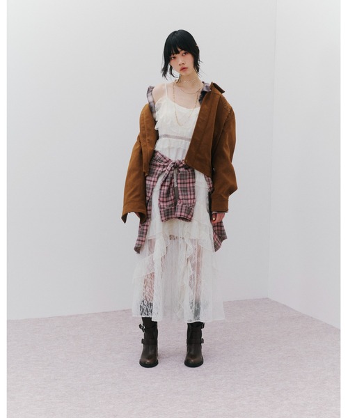 ANNA SUI（アナスイ）の「【LILY BROWN ×ANASUI】バタフライスタッズブルゾン（ブルゾン・レディース・ブラック/ブラウン・FREE）」の4枚目の写真