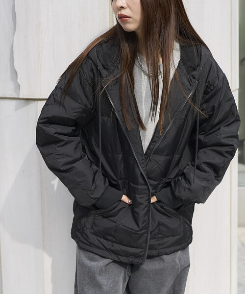 TAION（タイオン）の「TAION/タイオン SC FRONT ZIP DOWN HOODIE