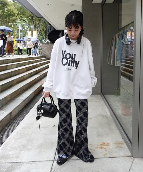 Kastane 【yamada企画/WEB限定】ウォッシュドロゴスウェット yamada企画/WEB限定】ウォッシュドロゴスウェット（スウェット