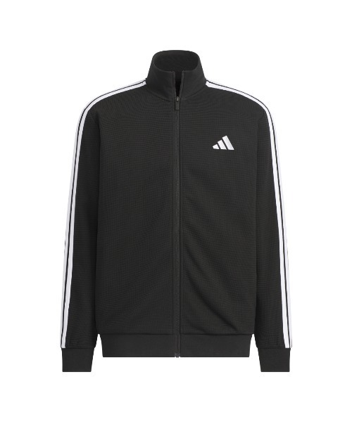 adidas（アディダス）の「【別注】アディダス adidas レギュラーフィット ワッフル トラックトップ アルペン 限定コラボ（ジャージ・メンズ・ブラック/グリーン/ネイビー・M/S/3L/LL/L）」の19枚目の写真