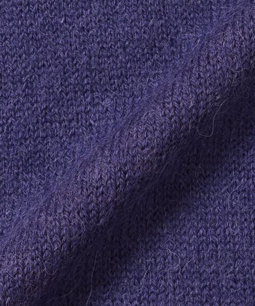 MACKINTOSH LONDON(マッキントッシュ ロンドン)の「ウールアルパカニットベスト(ベスト・メンズ・パープル系その他4/イエロー系その他4/グレー系その他・L/M)」の5枚目の写真