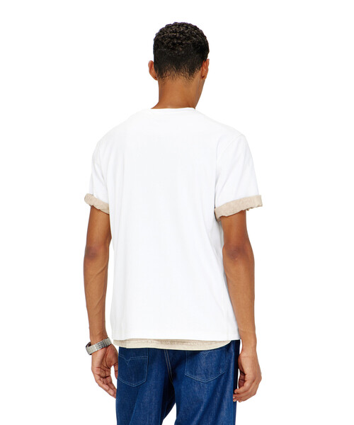 DIESEL（ディーゼル）の「メンズ Tシャツ T-MADJUST-TR（Tシャツ/カットソー・メンズ・ブラック/ホワイト・X-SMALL/XX-LARGE/SMALL/MEDIUM/LARGE/X-LARGE）」の9枚目の写真