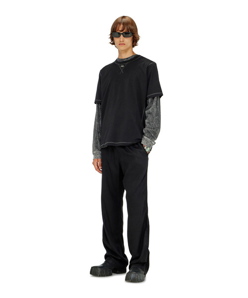 DIESEL（ディーゼル）の「メンズ Tシャツ T-MADJUST-TR（Tシャツ/カットソー・メンズ・ブラック/ホワイト・X-SMALL/XX-LARGE/SMALL/MEDIUM/LARGE/X-LARGE）」の12枚目の写真