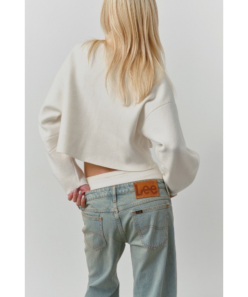 ALEXIA STAM（アリシアスタン）の「[Lee x ALEXIA STAM] Baggy Denim Pants /Leeコラボ バギーパンツ（デニムパンツ・レディース・ライトブルー/ブルー・XS/S/M）」の4枚目の写真