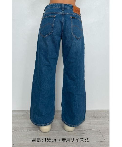 ALEXIA STAM（アリシアスタン）の「[Lee x ALEXIA STAM] Baggy Denim Pants /Leeコラボ バギーパンツ（デニムパンツ・レディース・ライトブルー/ブルー・XS/S/M）」の13枚目の写真