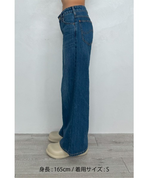 ALEXIA STAM（アリシアスタン）の「[Lee x ALEXIA STAM] Baggy Denim Pants /Leeコラボ バギーパンツ（デニムパンツ・レディース・ライトブルー/ブルー・XS/S/M）」の12枚目の写真