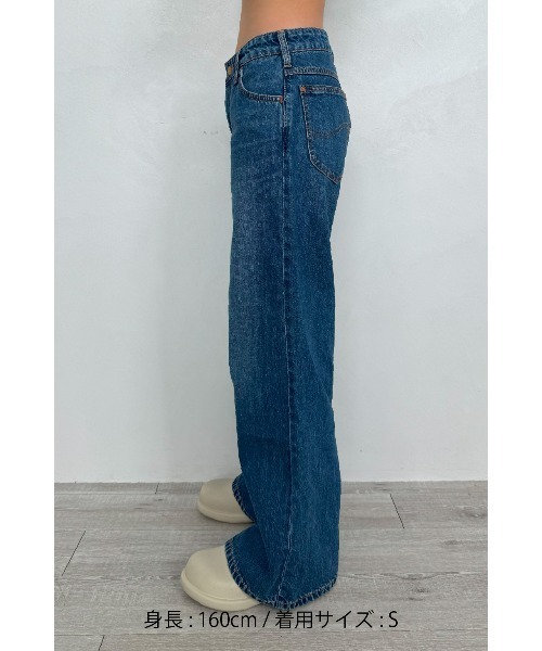 ALEXIA STAM（アリシアスタン）の「[Lee x ALEXIA STAM] Baggy Denim Pants /Leeコラボ バギーパンツ（デニムパンツ・レディース・ライトブルー/ブルー・XS/S/M）」の15枚目の写真