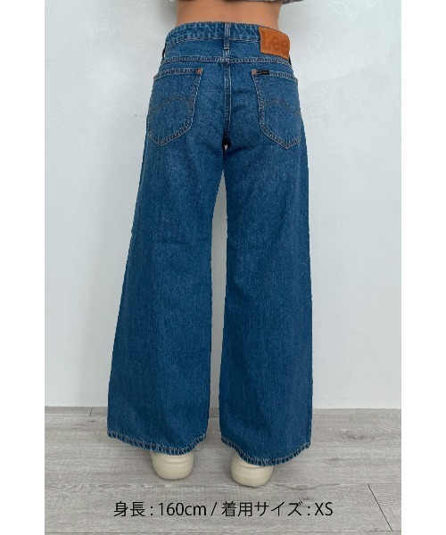 ALEXIA STAM（アリシアスタン）の「[Lee x ALEXIA STAM] Baggy Denim Pants /Leeコラボ バギーパンツ（デニムパンツ・レディース・ライトブルー/ブルー・XS/S/M）」の17枚目の写真