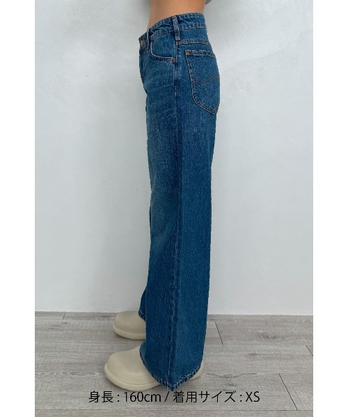 ALEXIA STAM（アリシアスタン）の「[Lee x ALEXIA STAM] Baggy Denim Pants /Leeコラボ バギーパンツ（デニムパンツ・レディース・ライトブルー/ブルー・XS/S/M）」の18枚目の写真