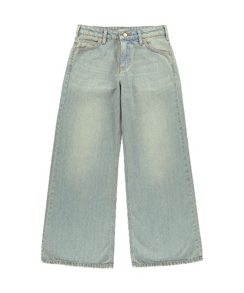 ALEXIA STAM（アリシアスタン）の「[Lee x ALEXIA STAM] Baggy Denim Pants /Leeコラボ バギーパンツ（デニムパンツ・レディース・ライトブルー/ブルー・XS/S/M）」の20枚目の写真