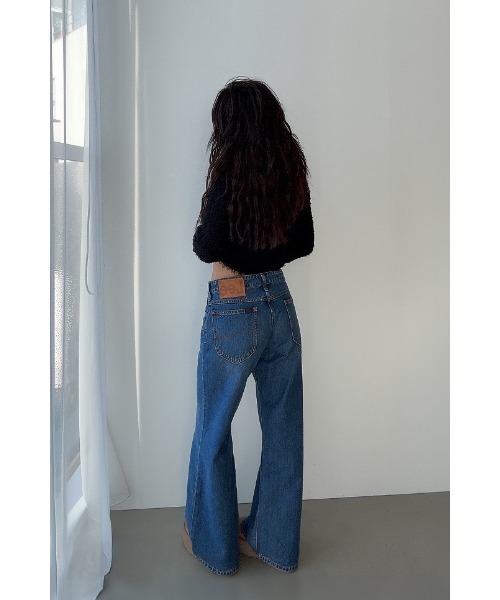 ALEXIA STAM（アリシアスタン）の「[Lee x ALEXIA STAM] Baggy Denim Pants /Leeコラボ バギーパンツ（デニムパンツ・レディース・ライトブルー/ブルー・XS/S/M）」の5枚目の写真