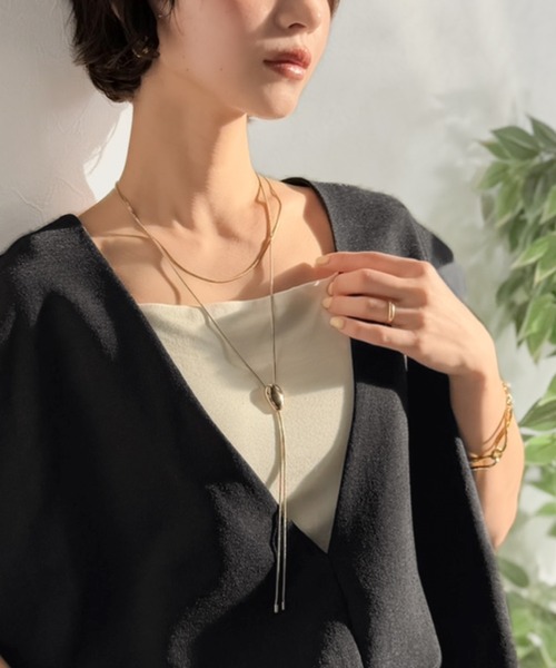 Classical Evon（クラシカルエヴォン）の「【Classical Evon】シンプルな品をまとう。リネンタッチベスト（Vネック）（ベスト・レディース・ブラウン/チャコール/ブラック・MEDIUM/SMALL/X-LARGE/LARGE）」の20枚目の写真