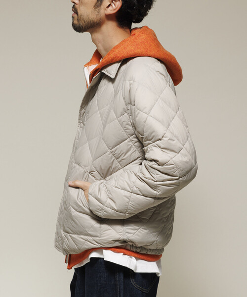 FREAK'S STORE（フリークスストア）の「HEAT SYSTEM HYBRID DOWN リラックスフィット ライト ダウンジャケット/ヒートシステム ハイブリッド ダウン（ダウンジャケット/コート・メンズ・ブラック/オリーブ/ベージュ・MEDIUM/LARGE）」の13枚目の写真