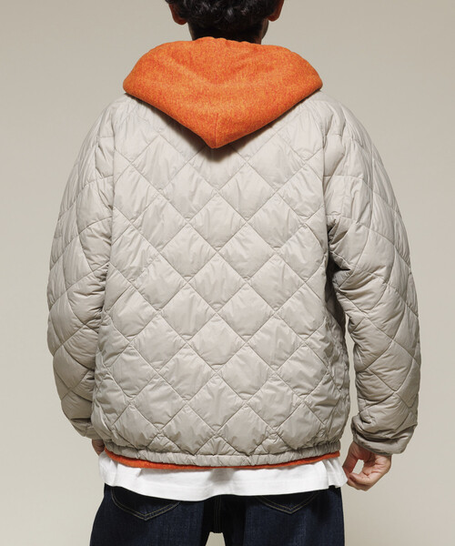 FREAK'S STORE（フリークスストア）の「HEAT SYSTEM HYBRID DOWN リラックスフィット ライト ダウンジャケット/ヒートシステム ハイブリッド ダウン（ダウンジャケット/コート・メンズ・ブラック/オリーブ/ベージュ・MEDIUM/LARGE）」の14枚目の写真