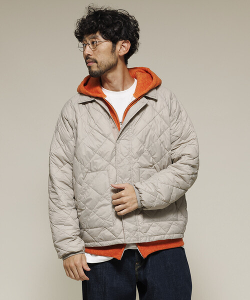 FREAK'S STORE（フリークスストア）の「HEAT SYSTEM HYBRID DOWN リラックスフィット ライト ダウンジャケット/ヒートシステム ハイブリッド ダウン（ダウンジャケット/コート・メンズ・ブラック/オリーブ/ベージュ・MEDIUM/LARGE）」の16枚目の写真