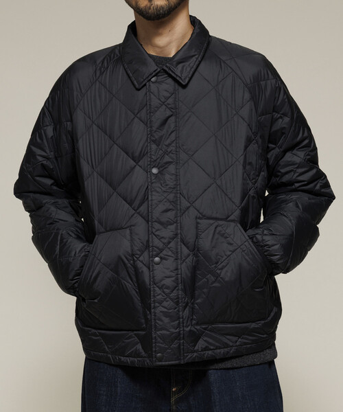 FREAK'S STORE（フリークスストア）の「HEAT SYSTEM HYBRID DOWN リラックスフィット ライト ダウンジャケット/ヒートシステム ハイブリッド ダウン（ダウンジャケット/コート・メンズ・ブラック/オリーブ/ベージュ・MEDIUM/LARGE）」の19枚目の写真