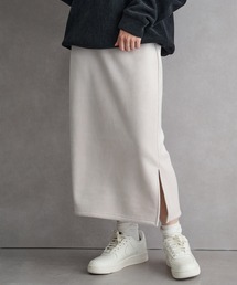 PENNEYS（ぺニーズ）の「暖か素材！オフィスシーンでも使える【Penneys THE FOX】別注 キツネタグベロア調スリットスカート（スカート）」