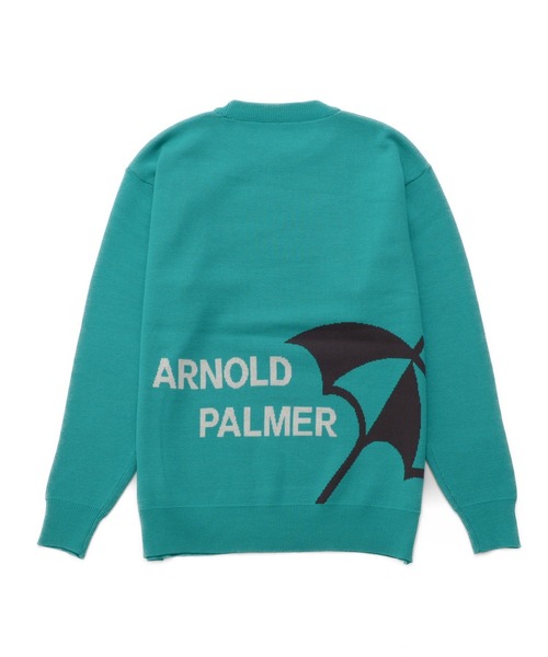 Arnold Palmer(アーノルドパーマー)の「シェア ジャガード ロゴニット プルオーバー(ニット/セーター・レディース・サーモンピンク/グリーン/チャコールグレー/アイボリー・L/M/S/XS/LL)」の7枚目の写真