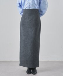Whim Gazette（ウィムガゼット）の「メルトンスリットスカート（スカート・レディース）」
