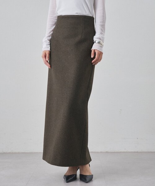 Whim Gazette（ウィムガゼット）の「メルトンスリットスカート