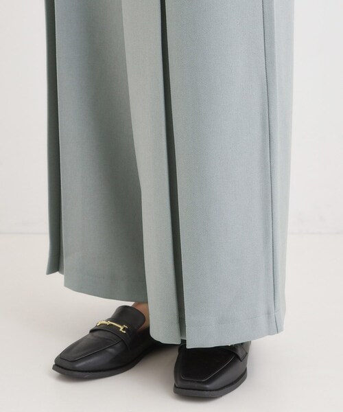 DRESKIP（ドレスキップ）の「【着丈選べる/S-LL】大人のきれいめスタイルに ベルト付きワイドパンツ（その他パンツ・レディース・グレー/ブラック/ブラウン系・01/02/03/04/36/38/40/42）」の16枚目の写真