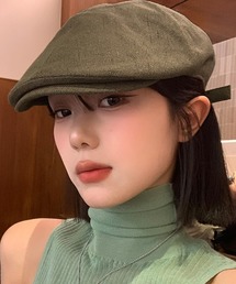 DAY CLOSET | 【アジャスター調節可/裏地付き】韓国っぽヴィンテージライクキャスケット レディース(キャスケット)